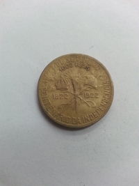 1000 RÉIS CENTENÁRIO DA INDEPENDÊNCIA (1822 A 1922)