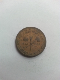 1000 RÉIS CENTENÁRIO DA INDEPENDÊNCIA (1822 A 1922)