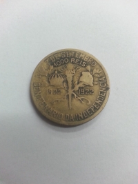 1000 RÉIS CENTENÁRIO DA INDEPENDÊNCIA (1822 A 1922)