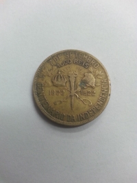 1000 RÉIS CENTENÁRIO DA INDEPENDÊNCIA (1822 A 1922)