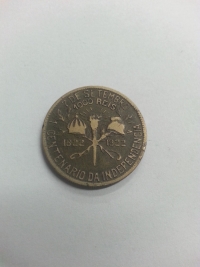 1000 RÉIS CENTENÁRIO DA INDEPENDÊNCIA (1822 A 1922)