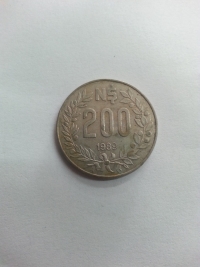 200 PESOS NOVOS