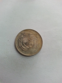 5 PESOS NOVOS