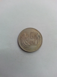 5 PESOS NOVOS