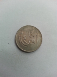 5 PESOS NOVOS