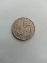 5 PESOS NOVOS