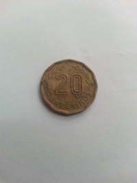 20 CENTESIMOS