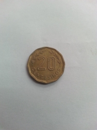 20 CENTESIMOS