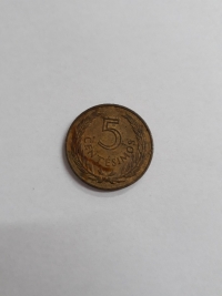 5 CENTÉSIMOS