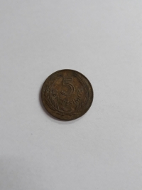 5 CENTÉSIMOS