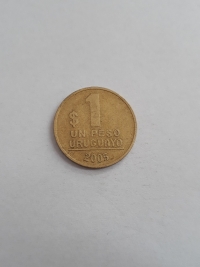 1 PESO URUGUAYO