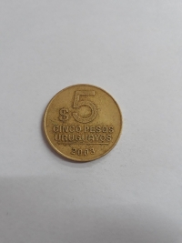 5 PESOS URUGUAYOS