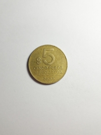 5 PESOS URUGUAYOS