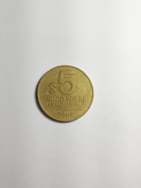 5 PESOS URUGUAYOS