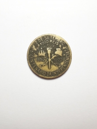 1000 RÉIS CENTENÁRIO DA INDEPENDÊNCIA (1822 A 1922)
