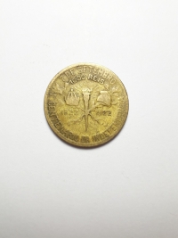 1000 RÉIS CENTENÁRIO DA INDEPENDÊNCIA (1822 A 1922)