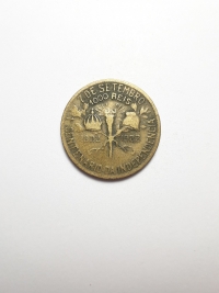 1000 RÉIS CENTENÁRIO DA INDEPENDÊNCIA (1822 A 1922)