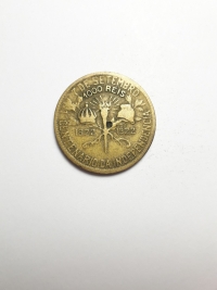 1000 RÉIS CENTENÁRIO DA INDEPENDÊNCIA (1822 A 1922)