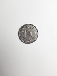 100 CRUZEIROS (PEIXE BOI)