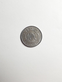 100 CRUZEIROS (PEIXE BOI)