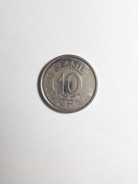 10 CRUZEIROS REAIS (TAMANDUÁ)