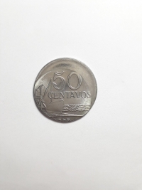 50 CENTAVOS (ERRO DE CUNHAGEM)