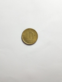 10 CENTAVOS (ERRO DE CUNHAGEM)