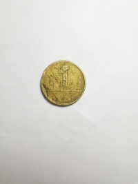 1 CRUZEIRO (ERRO DE CUNHAGEM)