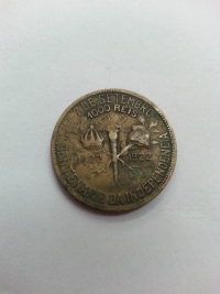 1000 RÉIS CENTENÁRIO DA INDEPENDÊNCIA (1822 A 1922)