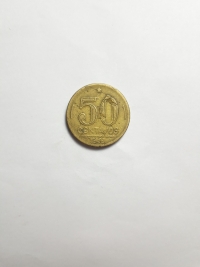 50 CENTAVOS DEFEITO DE CUNHAGEM)