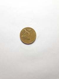 25 CENTAVOS