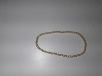 COLAR PEROLA E OURO 18K