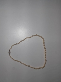 COLAR PEROLA E OURO 18K